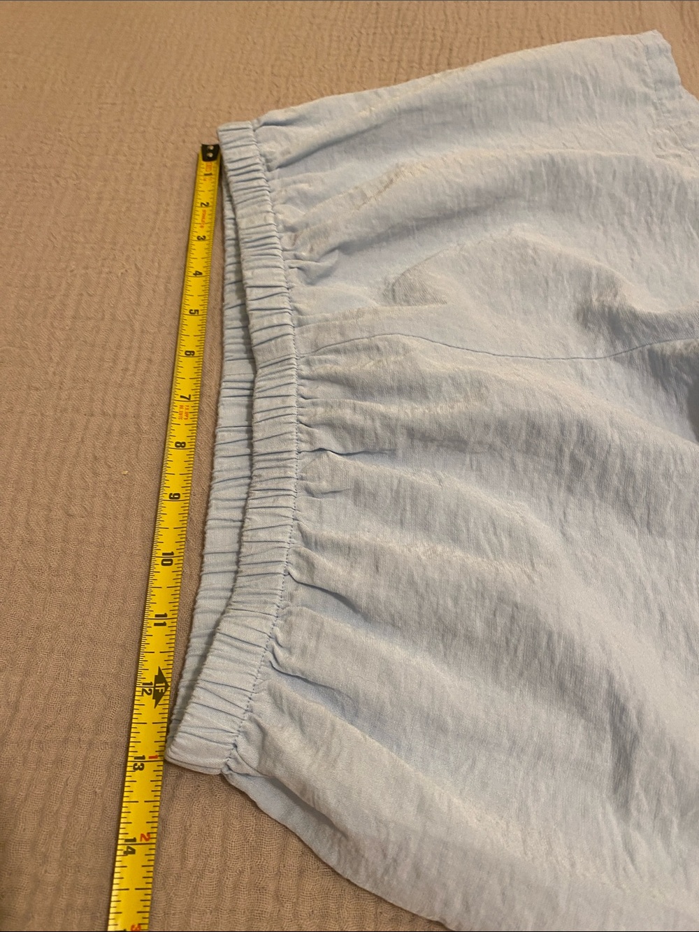 Darling Light Blue Two-Piece Sleep Set with Elastic Waist. Size S - Picture 11 of 12